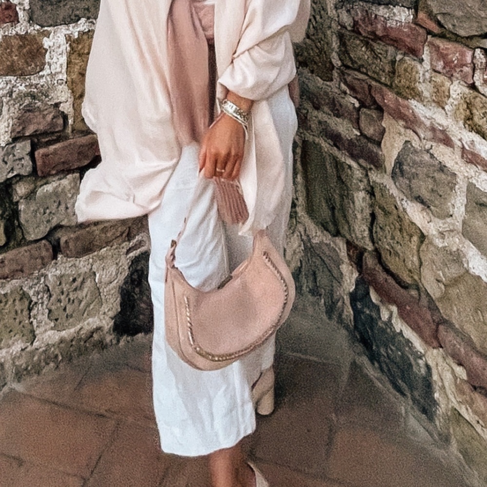 Celine Pink Leather Handbag